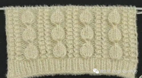 針織作品 毛衣項(xiàng)目的50個(gè)針織針跡花型設(shè)計(jì)